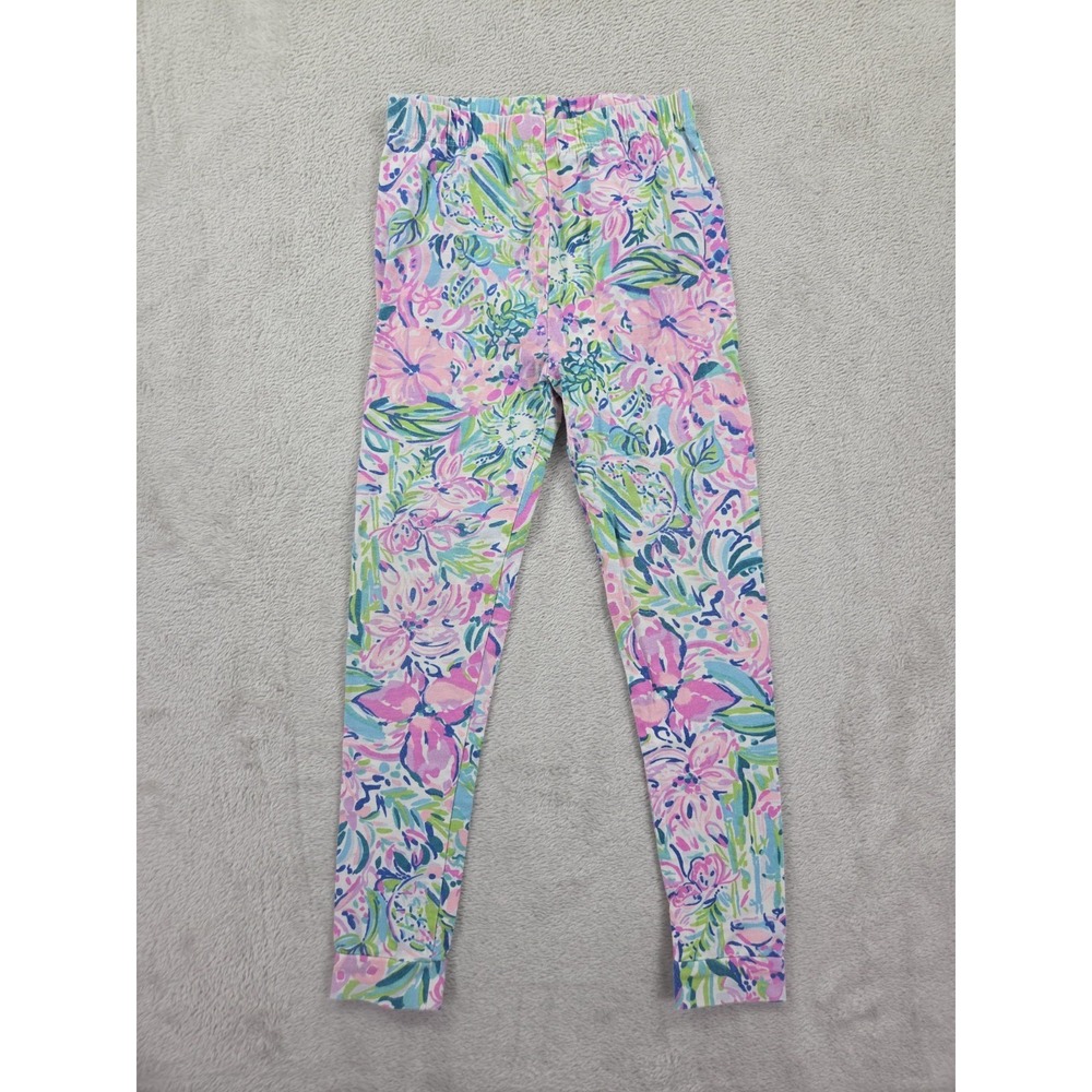 Lilly Pulitzer Pajama Top Pant Set Girls 6 - Picture 6 of 8
